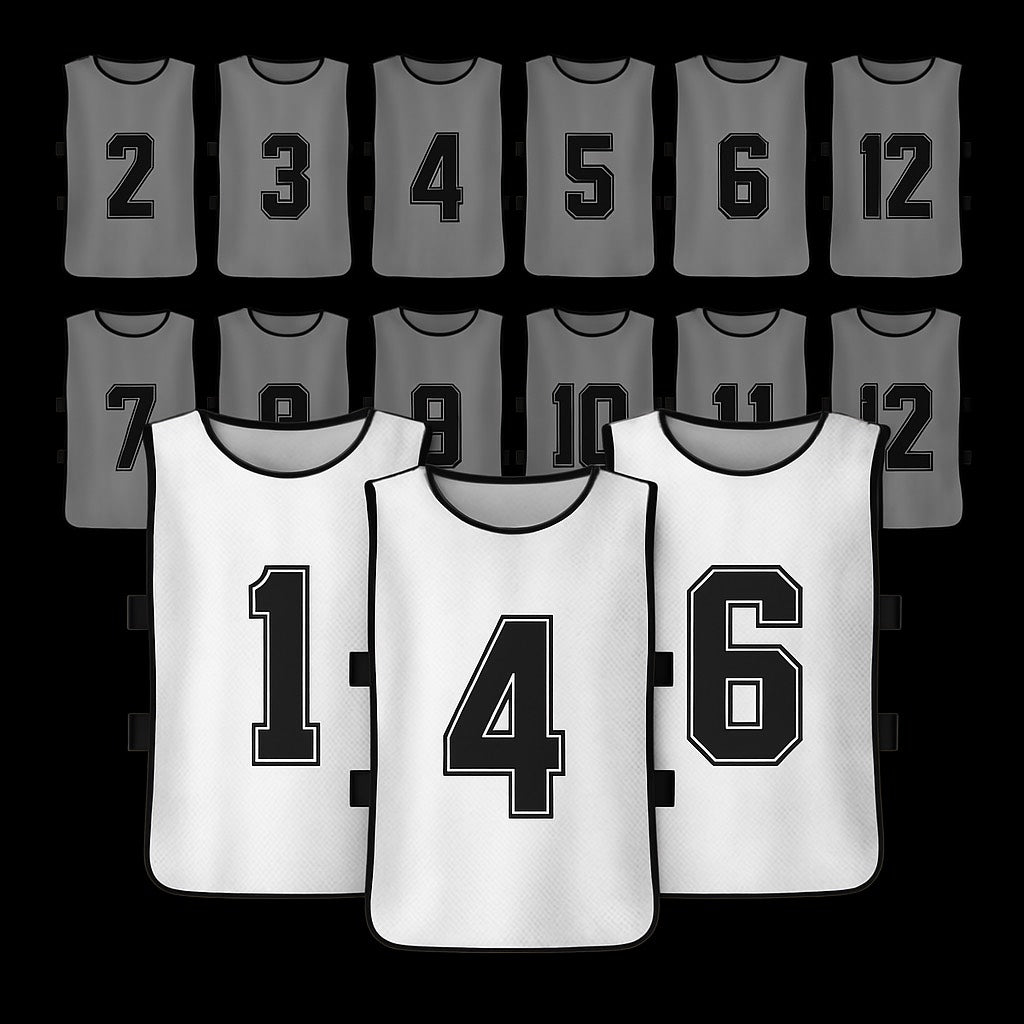 Chasubles d’entraînement 12 pièce