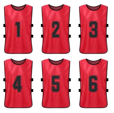 Chasubles d’Entraînement 6 pièce