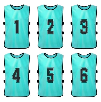 Chasubles d’Entraînement 6 pièce