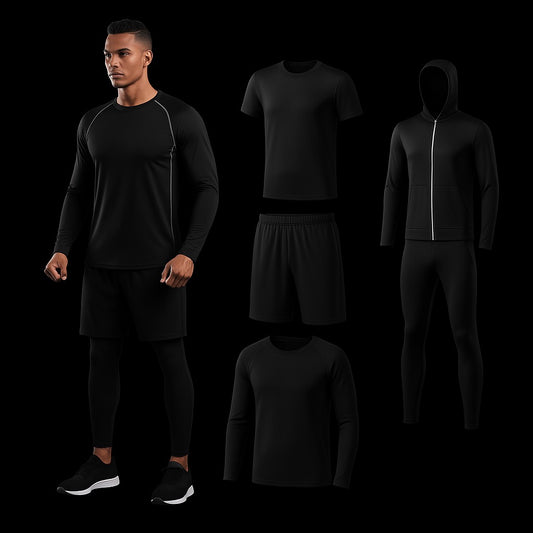 Ensemble de collants de sport pour homme